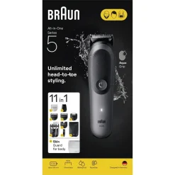 Cortapelo Multifunción All-in-One Series 5, 11 en 1 BRAUN AIO5560