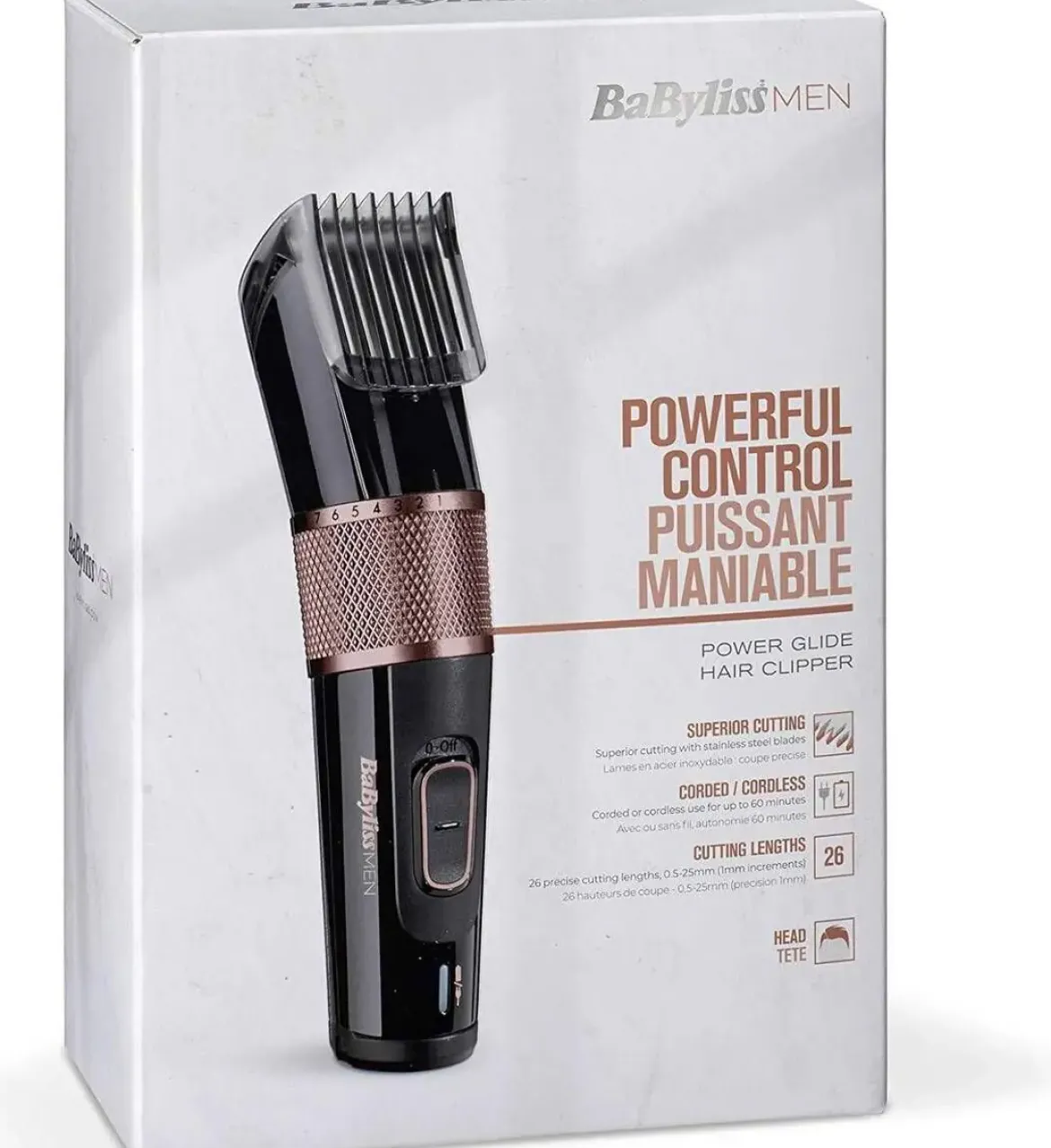 Cortapelos BABYLISS E974E 40mm con/sin cable 3030050153422