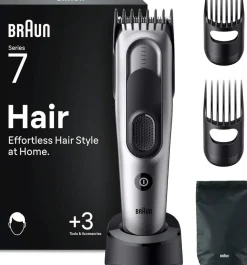 Cortapelos BRAUN con 17 Ajustes de Longitud y Carga Rápida HC7590