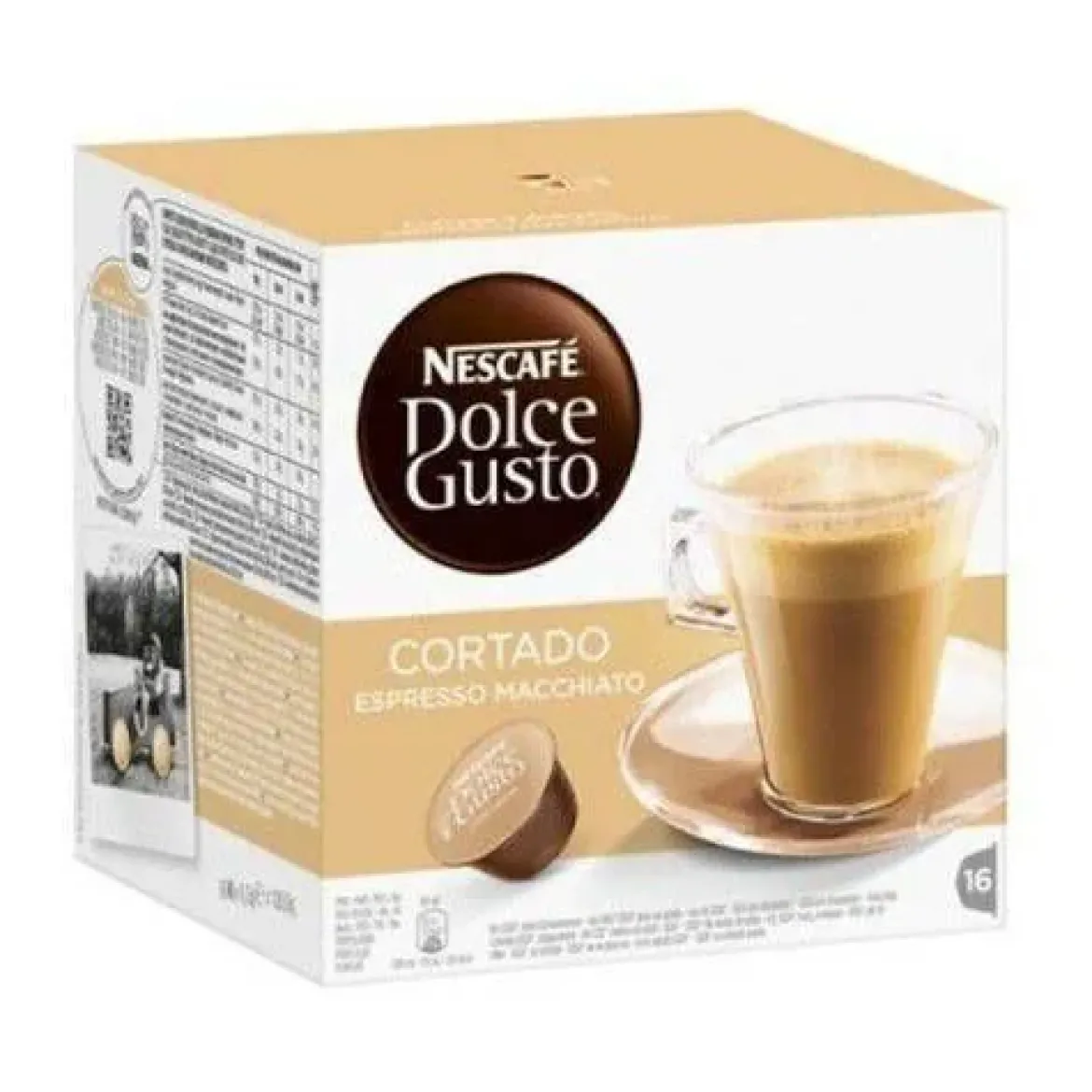 Cápsulas Nestlé Dolce Gusto Cortado Espreso Macchiato