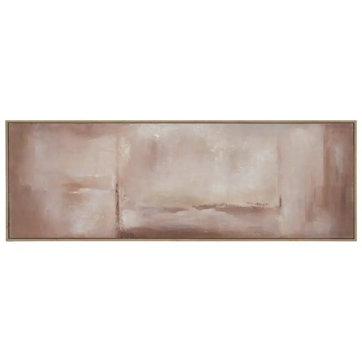 Cuadro Abstracto Horizontal 100% Acabado a Mano PS-Lienzo de 150x50 cm 614730