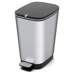 Cubo Chic con Pedal en Color Metalizado de 30 Litros CURVER