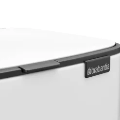 Cubo de Basura con Pedal 12L Blanco Brabantia BO 236907