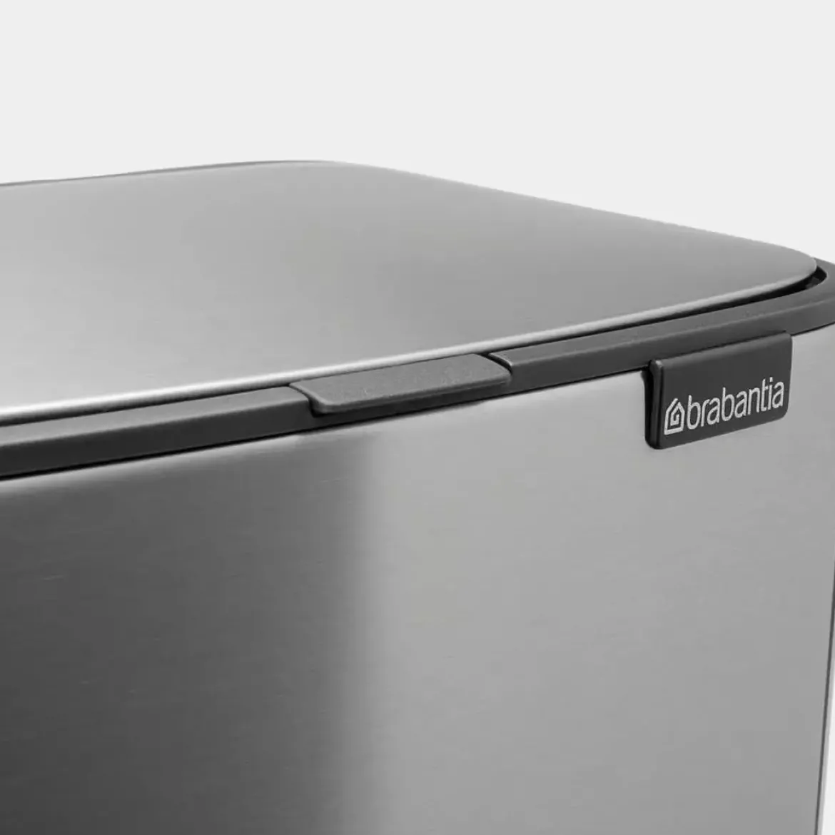 Cubo de Basura con Pedal 12L Matt Steel Fingerprint Proof Brabantia BO 238048