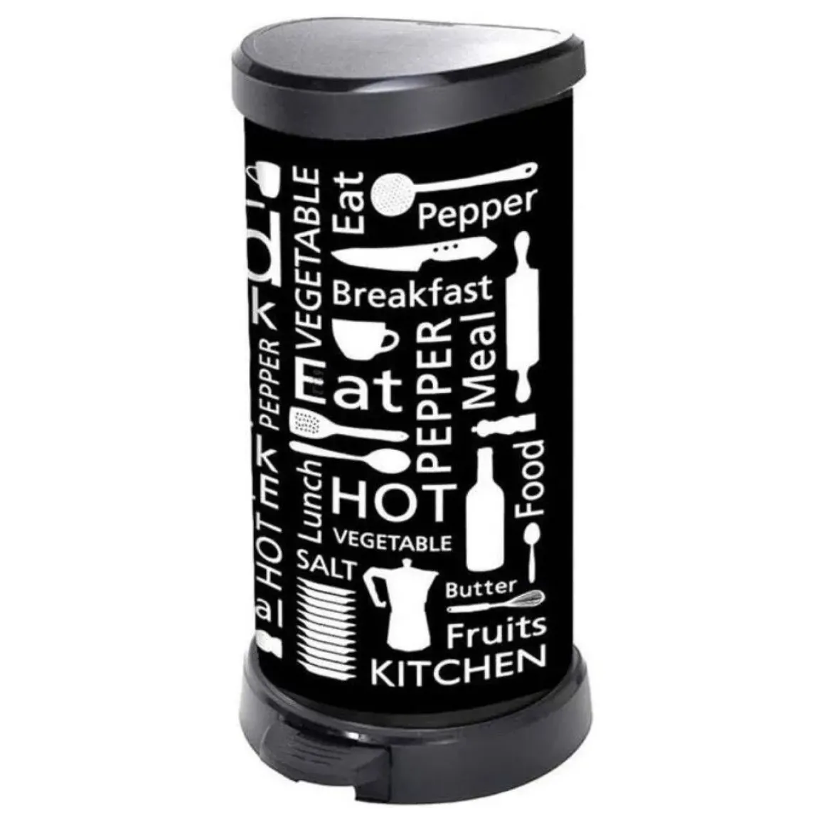 Cubo de basura DECOBIN 40 Litros CURVER 197124