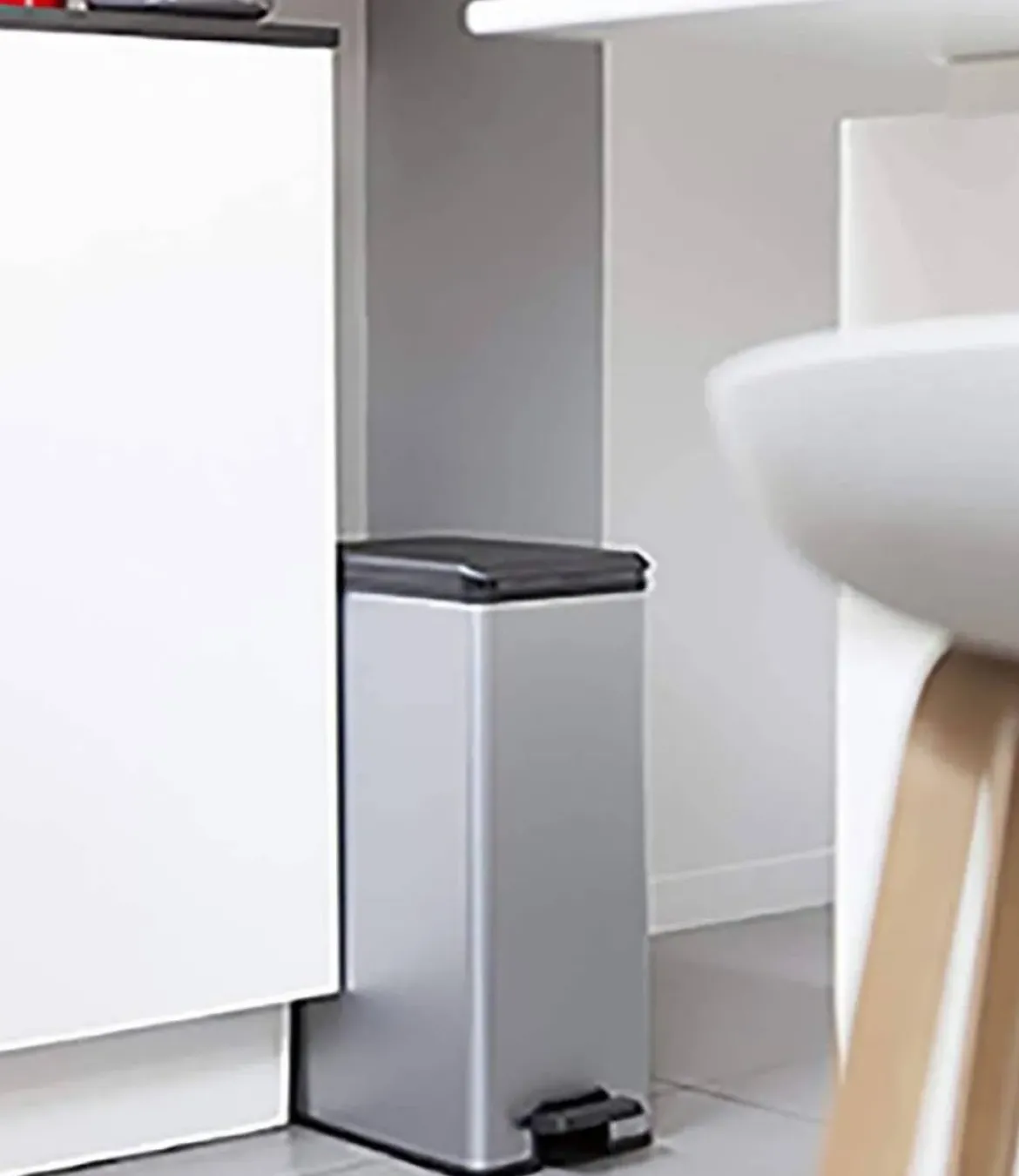 Cubo Decorado Slim 40L Metal curver 213298