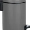 Cubo de pedal 3L WENKO Gris 22148