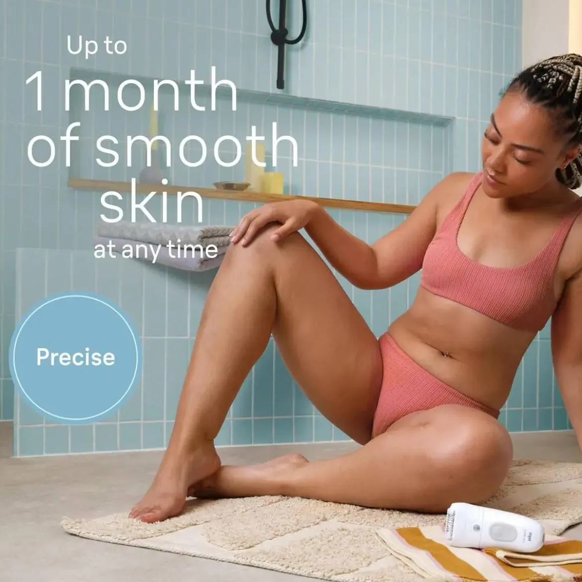 Depiladora Braun Inalámbrica con Tecnología MicroGrip SE5-011