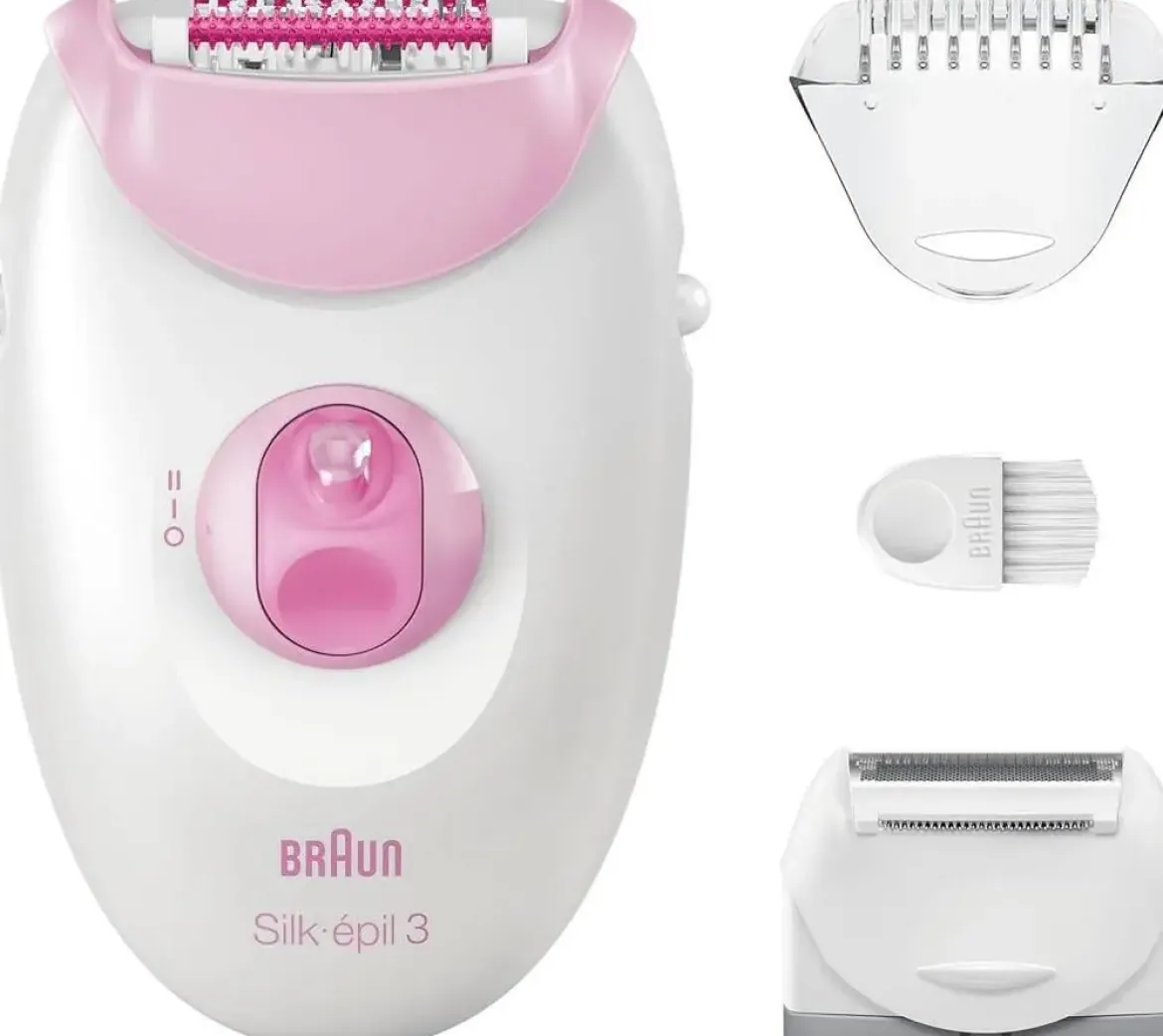 Depiladora Color Rosa BRAUN SE3-031