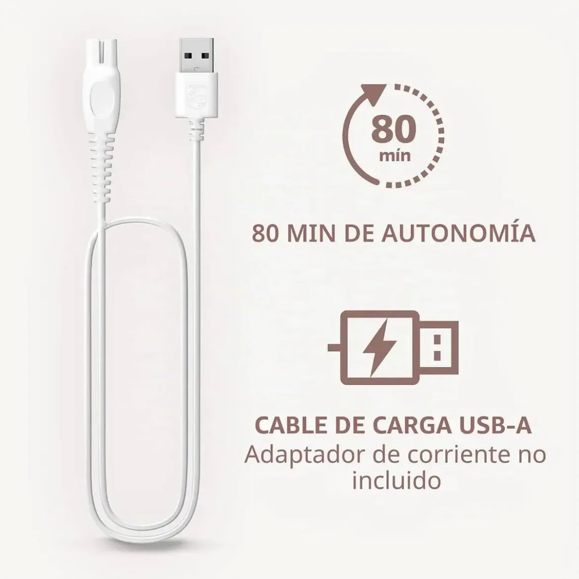 Depiladora Corporal Philips Wet & Dry con 3 Cuchillas BRL127/00