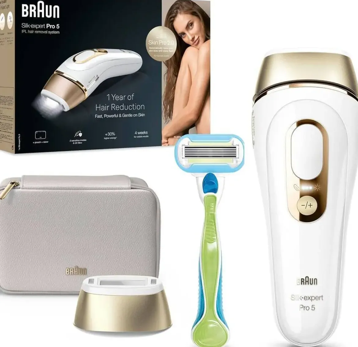 Depiladora IPL Silk-expert Pro 5 BRAUN PL5052 IPL5052