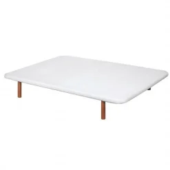 Divanlín Base Tapizada Blanco 90cm x 200cm DL27053