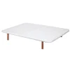 Divanlín Base Tapizada Blanco 135cm x 182 cm DL27053