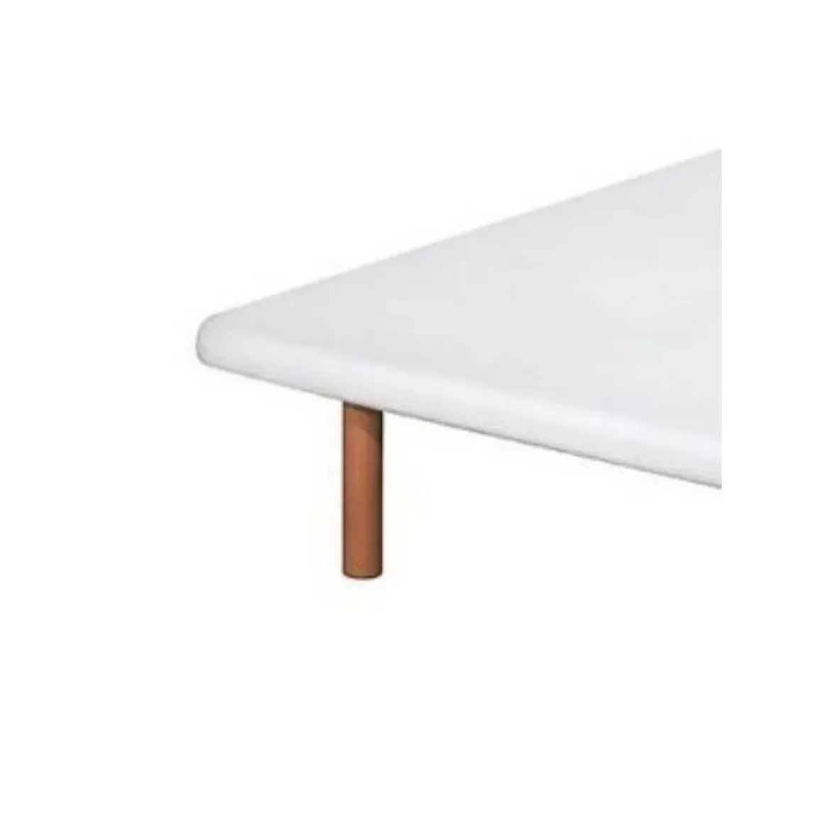 Divanlín Base Tapizada Blanco 135cm x 182 cm DL27053