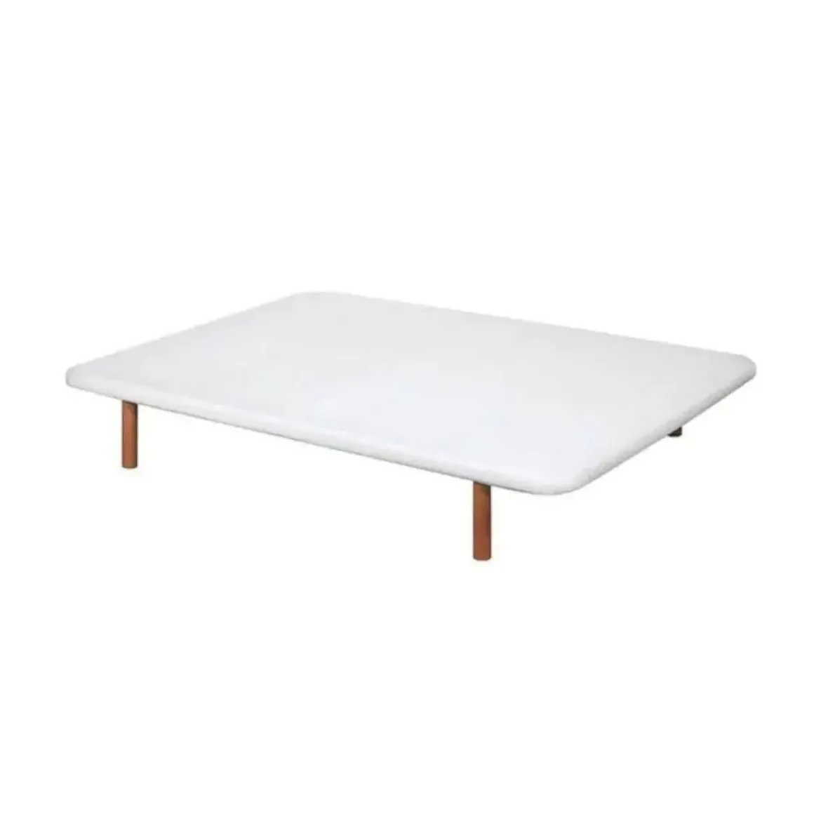 Divanlín Base Tapizada Blanco 105x200 cm DL27053