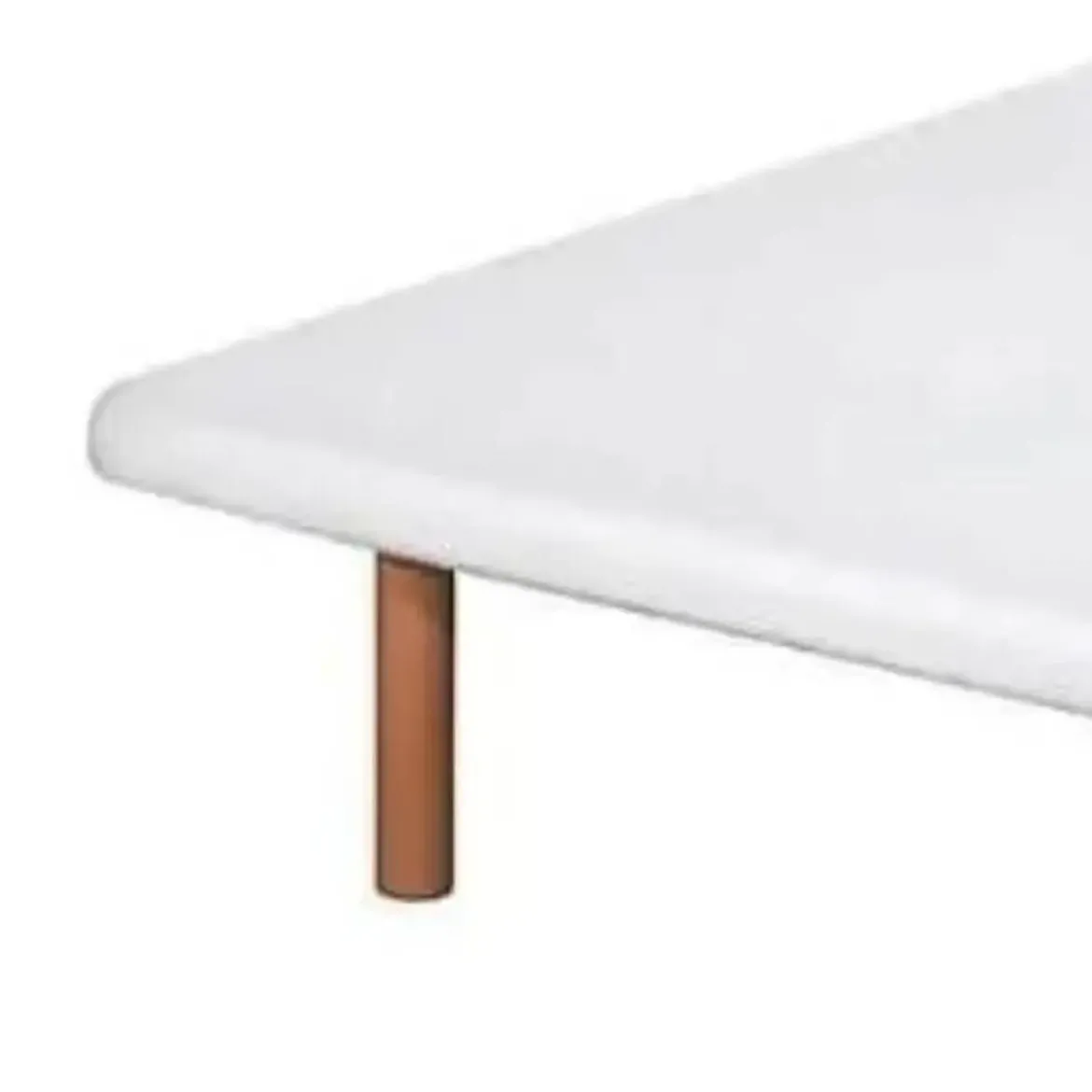 Divanlín Base Tapizada Blanco 105x200 cm DL27053