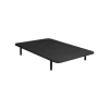 Divanlín Base Tapizada Tejido 3D Color Negro 105x190 cm DL12086