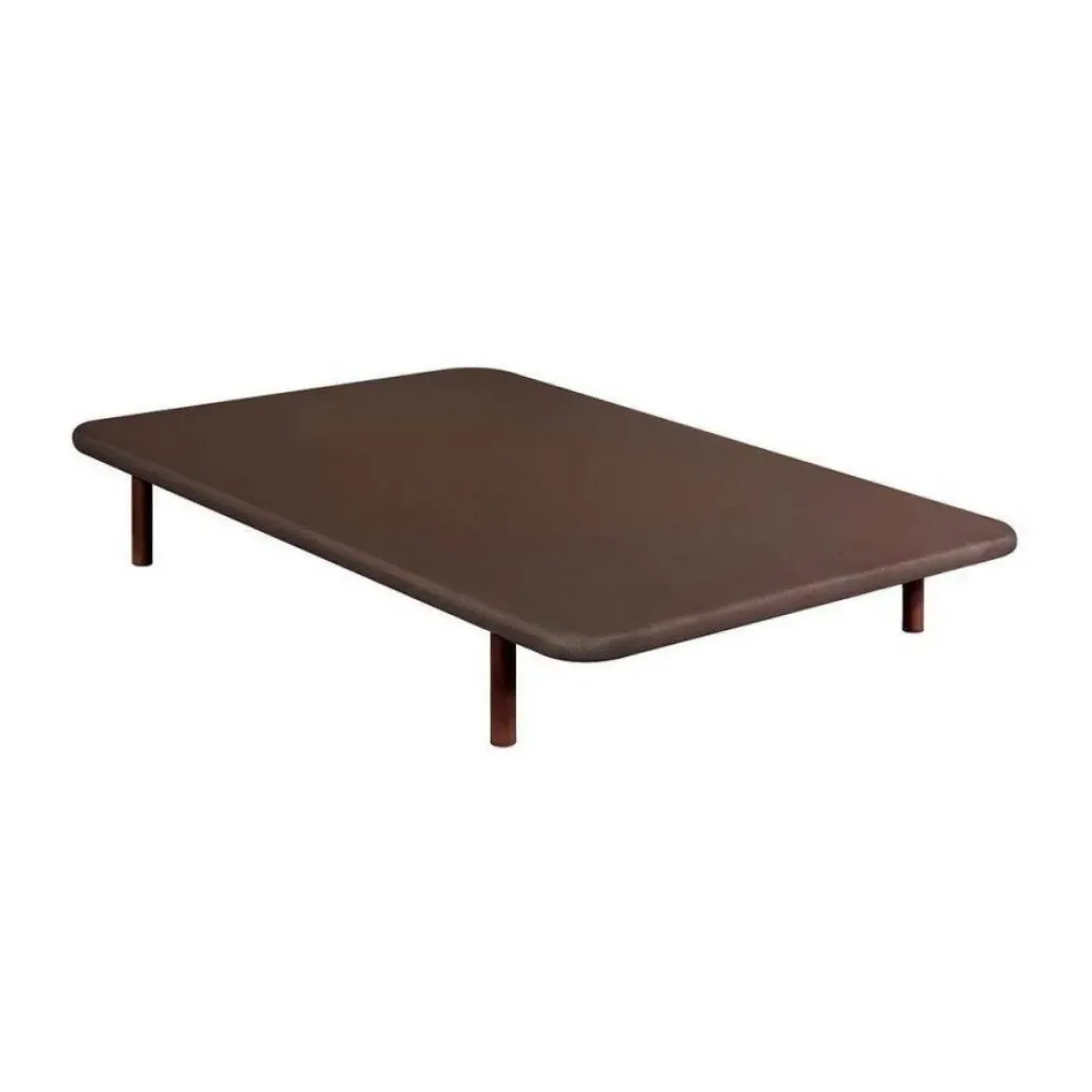 Divanlín Base Tapizada Wengué 90x190 cm DL27055