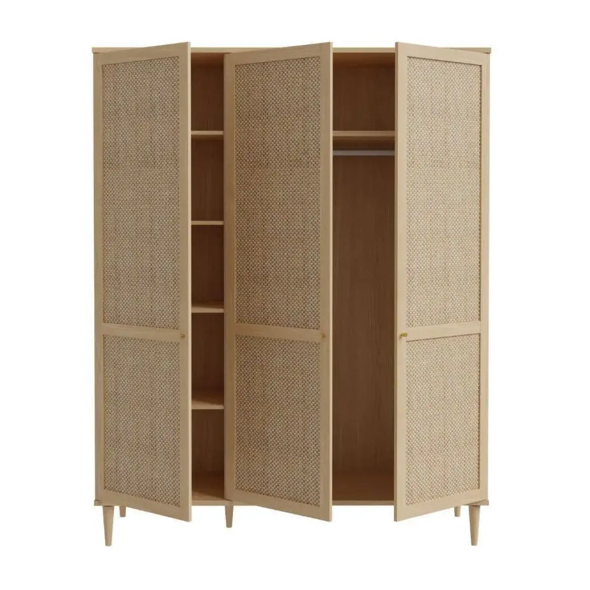 Dormitorio de Matrimonio con Armario Elegancia