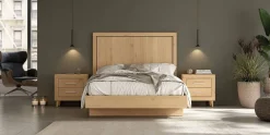 Dormitorio JORDAN EVO en roble melaminado Nº 38