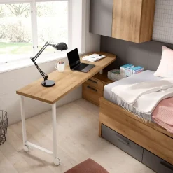 Dormitorio Juvenil con Bicama y Escritorio Giratorio ADAPT 18