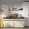 Dormitorio Juvenil con Cama Compacta y Armario WHYNOT 27