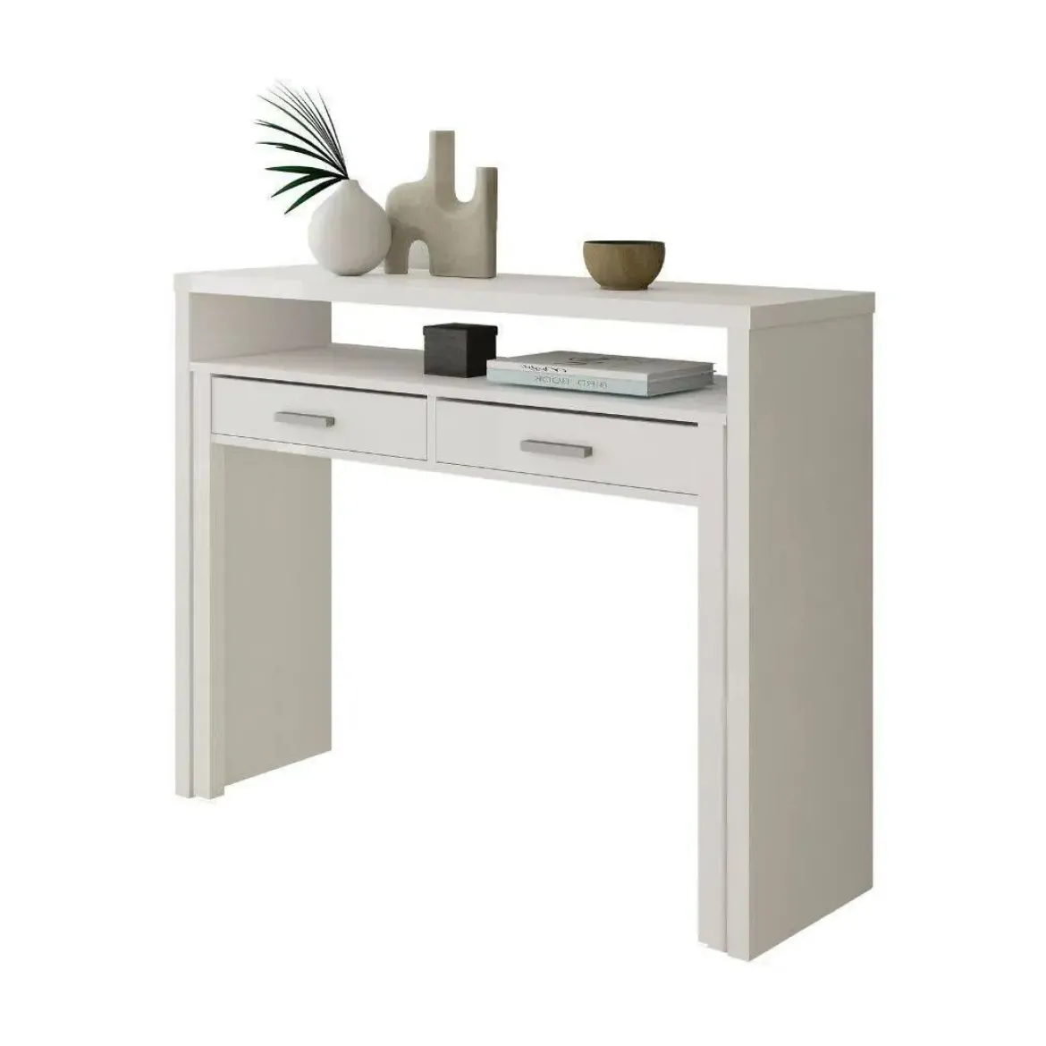 Escritorio con 2 Cajones Color Blanco ArtiK 004582A