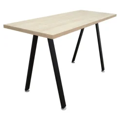 Escritorio de Madera con Patas Metálicas AZCHS03