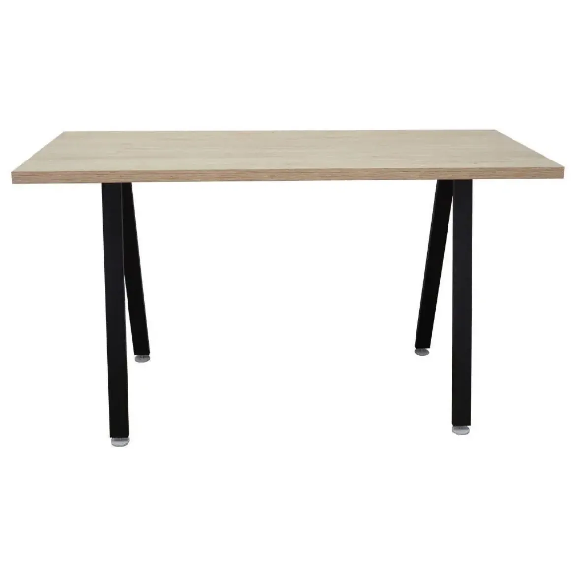 Escritorio de Madera con Patas Metálicas AZCHS03