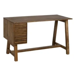 Escritorio de Madera de Mango Natural 125 cm 614768