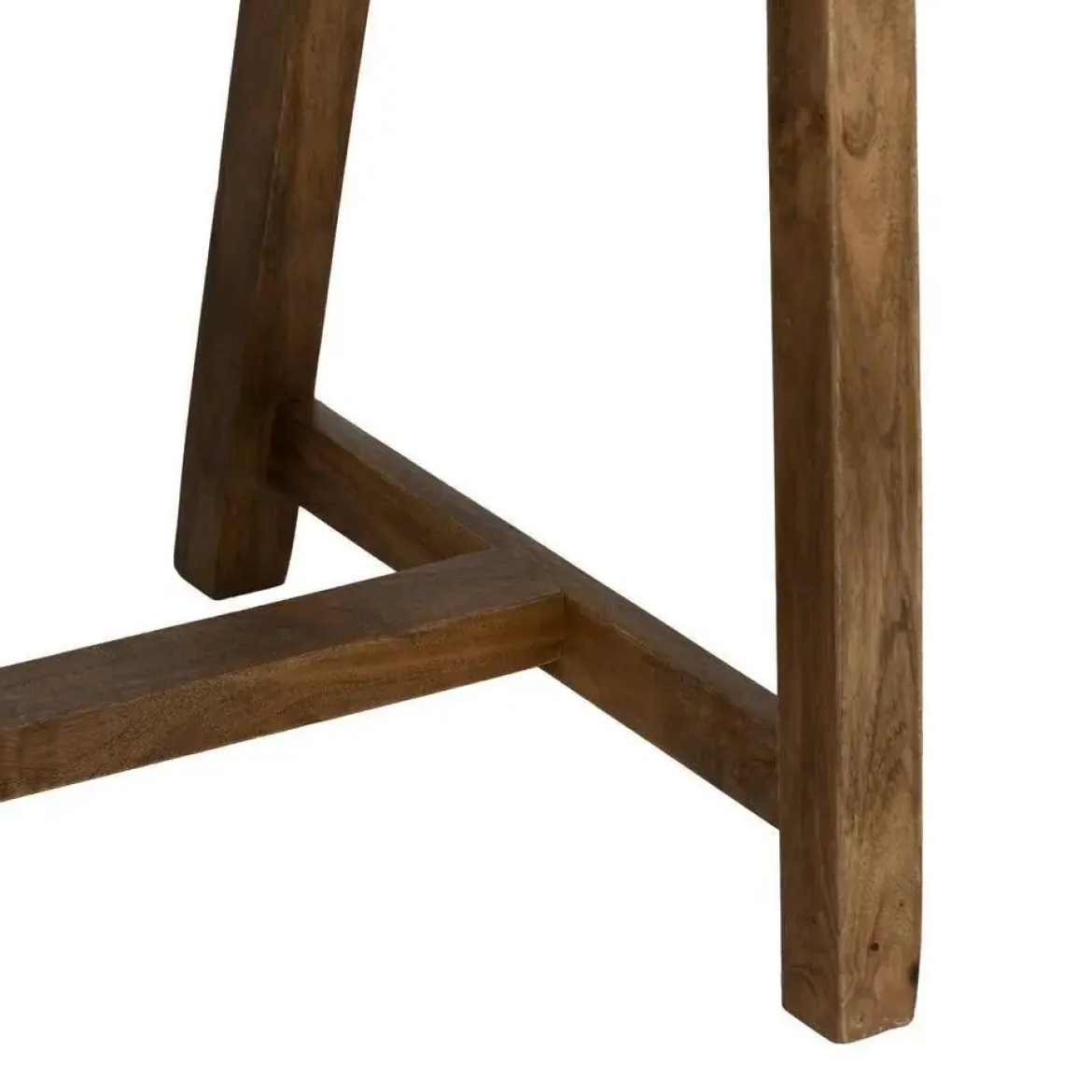 Escritorio de Madera de Mango Natural 125 cm 614768
