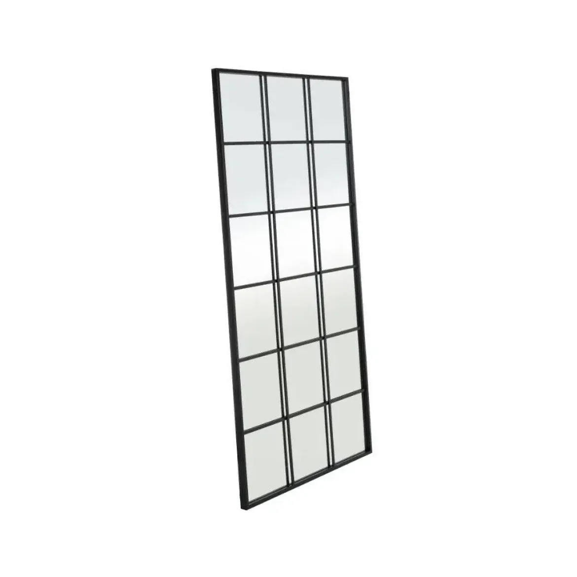 Espejo color Negro con efecto Ventana 180 cm 153405