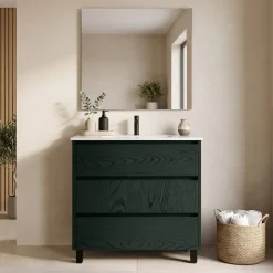 Espejo de Baño Cuadrado de 79 × 79 cm FAMILY TECH