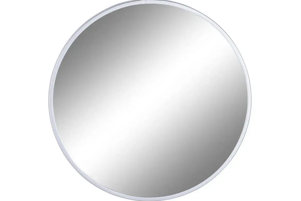 Espejo Decorativo de Hierro Plateado 60x60 ES-204893