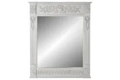 Espejo Decorativo de Mango y MDF Gris para Pared ES-201128