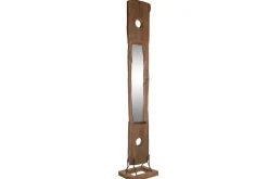 Espejo Decorativo de Teca y Cristal Pieza Única ES-217925