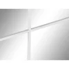 Espejo de Pared de Cristal y Hierro Blanco de 90x150 cm ES-204882