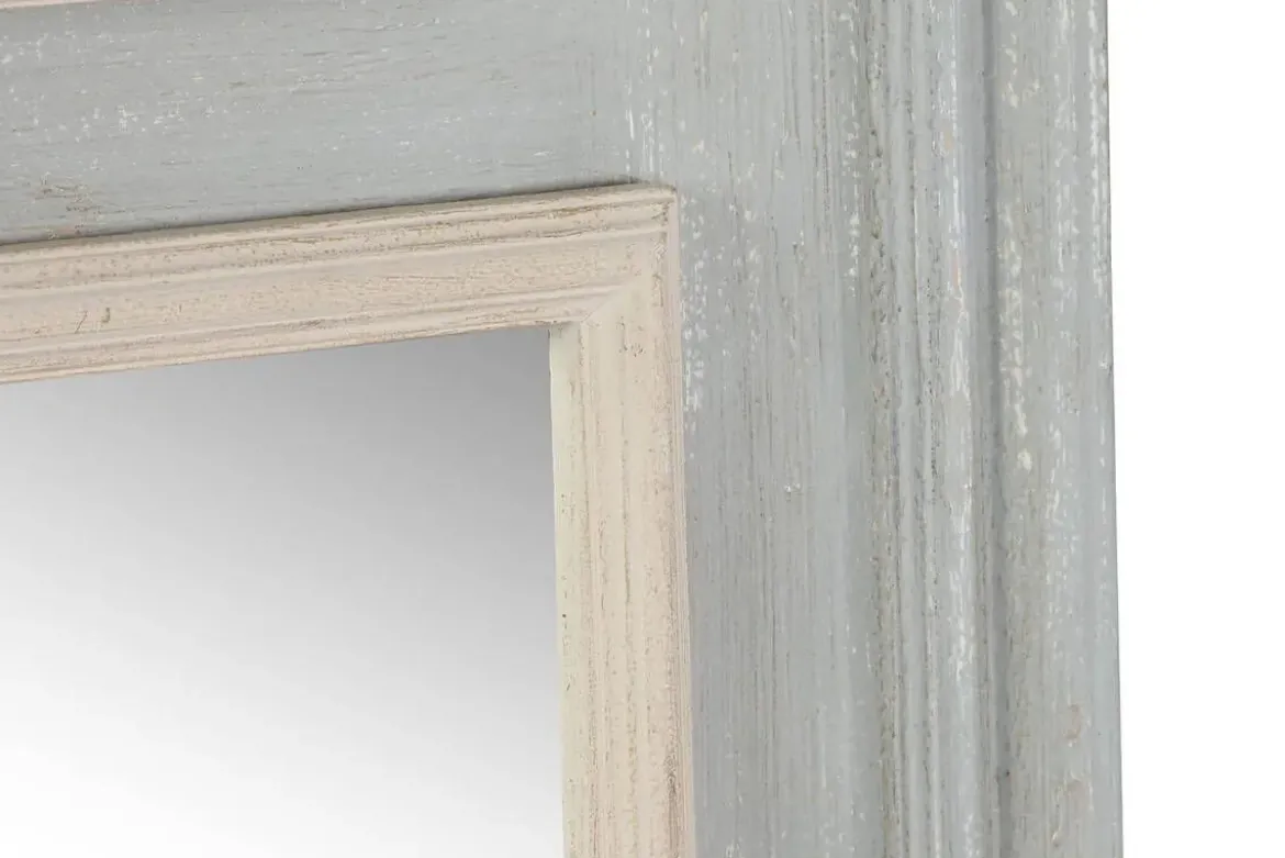 Espejo de Pared de Madera Gris ES-209927