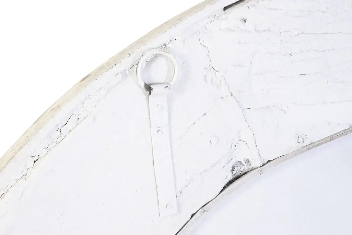 Espejo de Pared RUEDA Blanco Decapé ES-227818