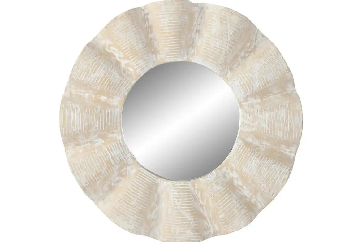 Espejo de Pared TALLADO Blanco ES-217099