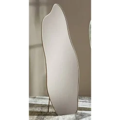 Espejo de Pie Dorado con Estructura de Metal 53 cm 18-206