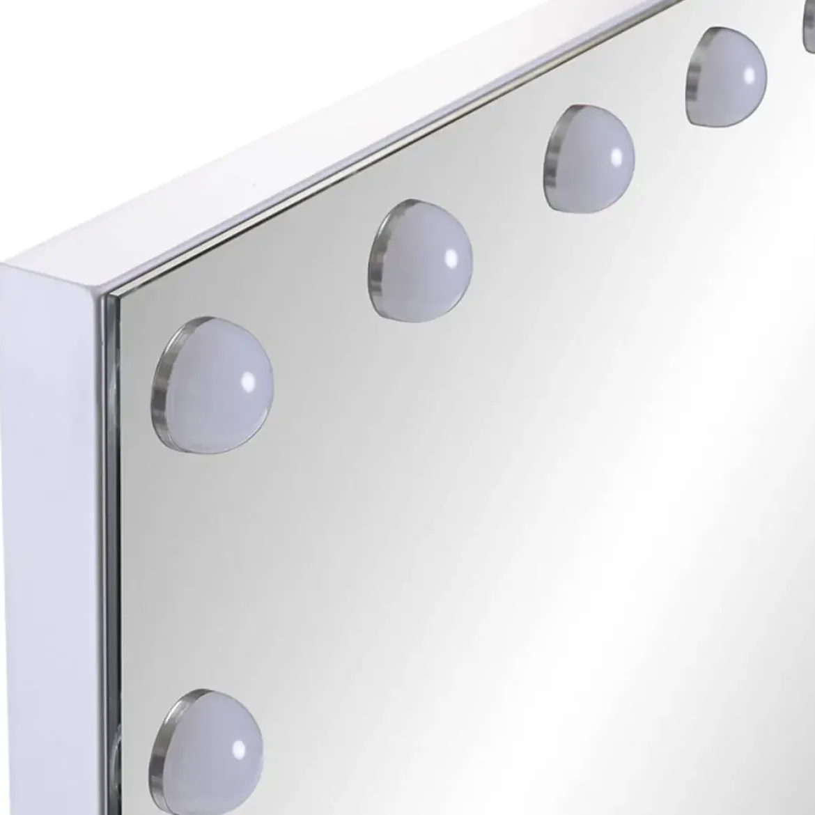 Espejo de Tocador LED con 18 Bombillas Táctil ES-233169