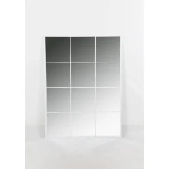Espejo efecto Ventana de Hierro color Blanco 120 cm ES-204881