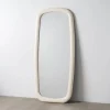 Espejo Lacado Crema 80x180 cm con Sistema de Sujeción 614908