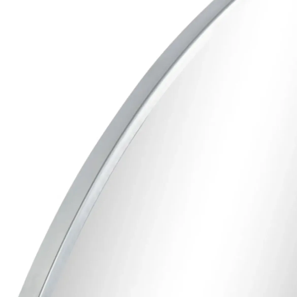 Espejo Redondo Acabado Plata 100 cm ES-207407