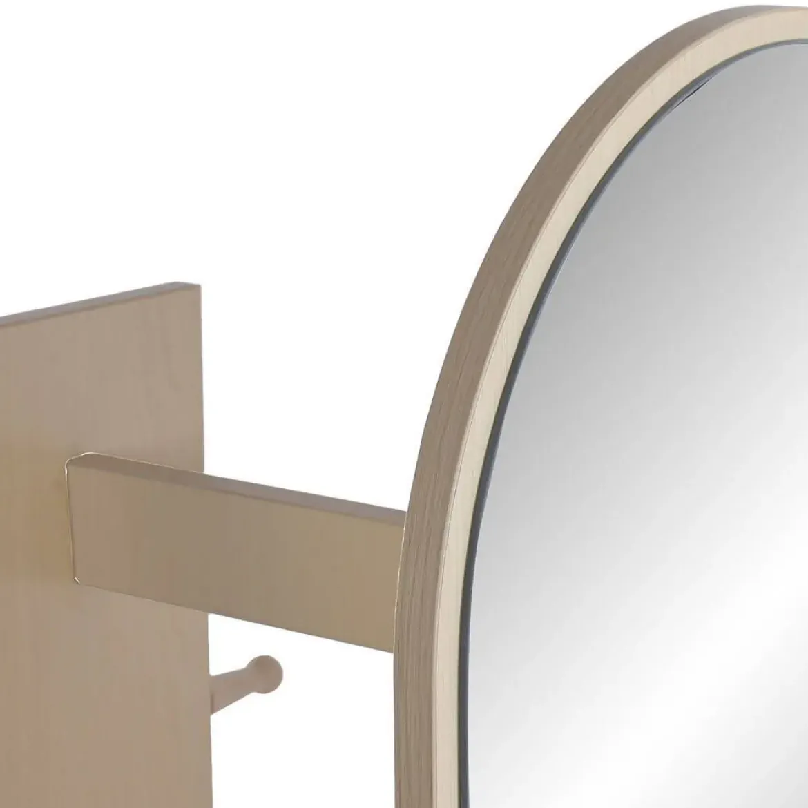 Espejo Vestidor Giratorio de MDF y Cristal 177 cm ES-232720