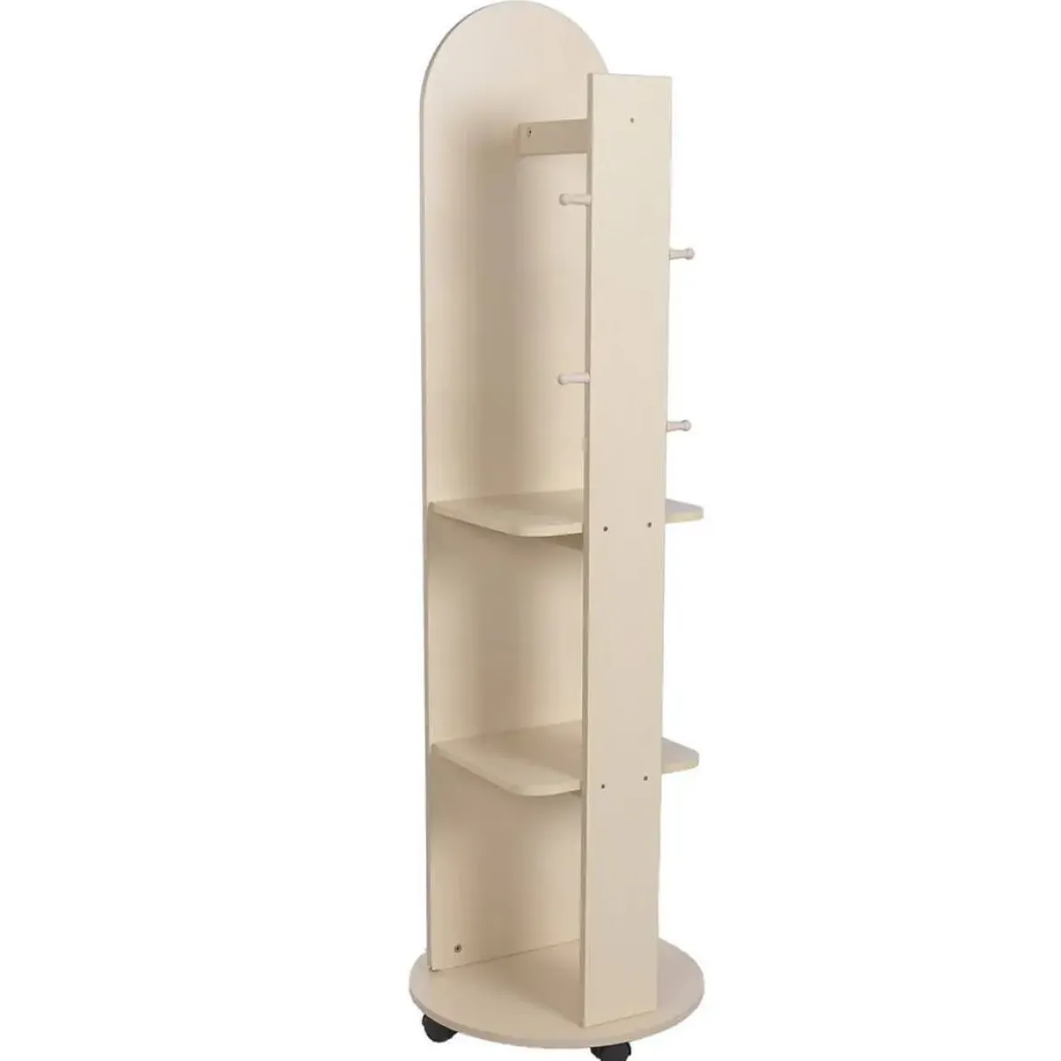 Espejo Vestidor Giratorio de MDF y Cristal 177 cm ES-232720