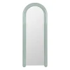 Espejo Vestidor Lacado Verde 60x160 cm con Sistema de Sujeción 614906