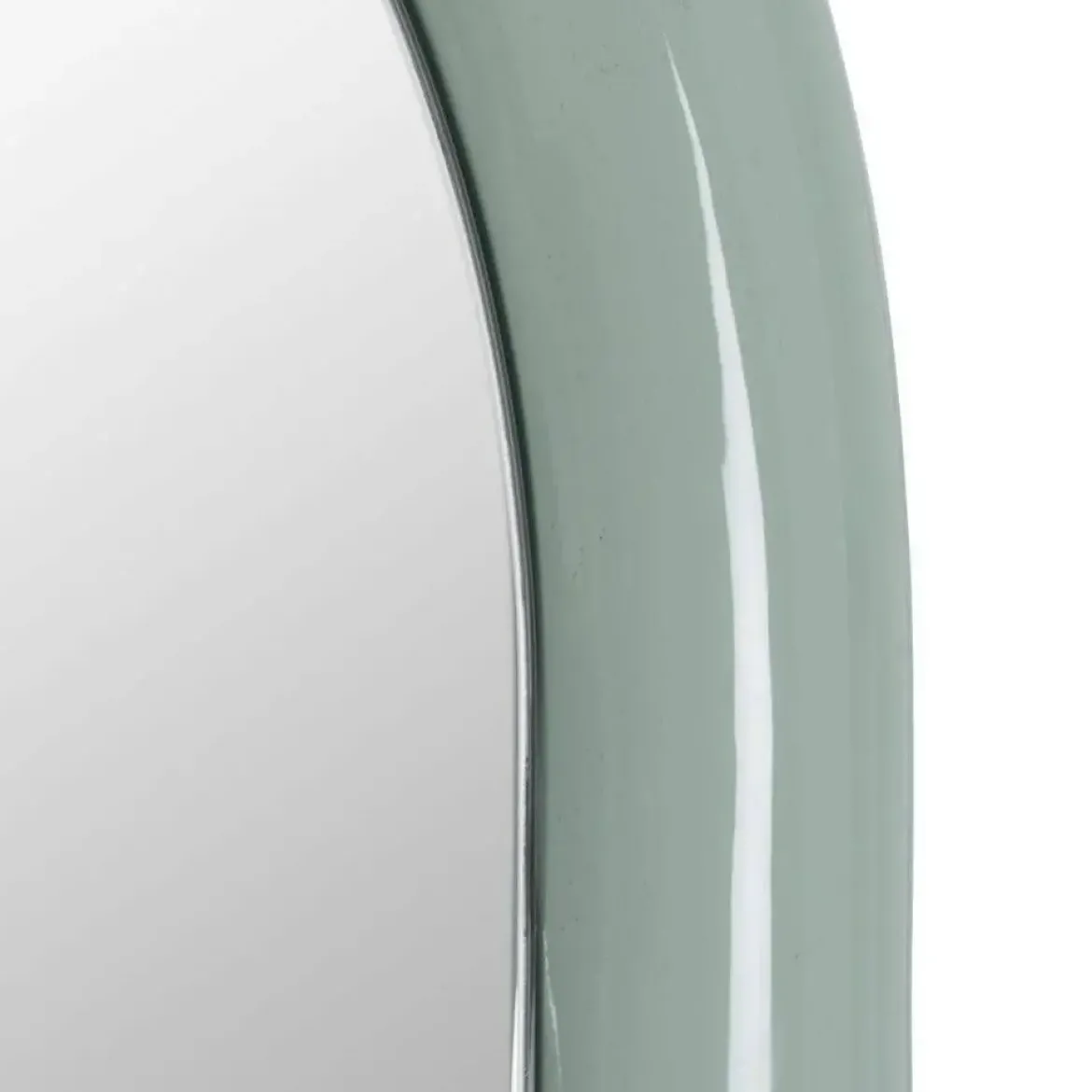 Espejo Vestidor Lacado Verde 60x160 cm con Sistema de Sujeción 614906