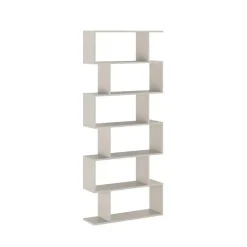 Estantería Asimétrica Alta de Melamina de 191 cm AURA